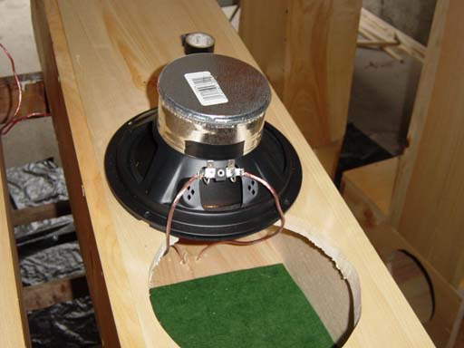 Shielding (pipe cap) applied to driver